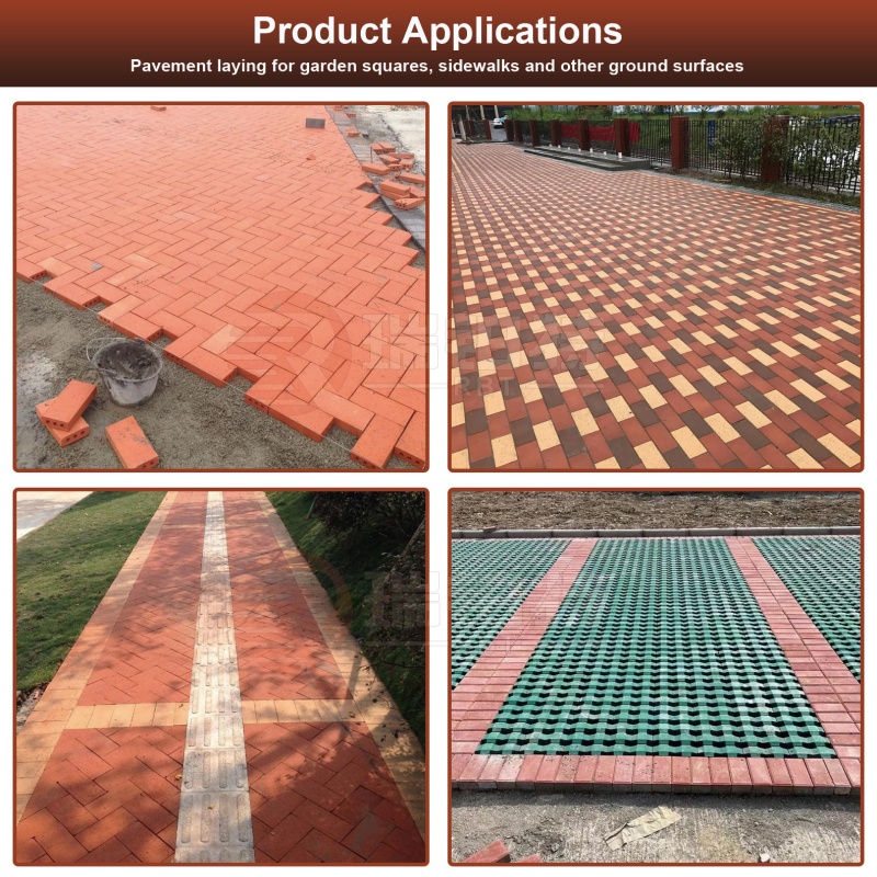 የተበታተነ የድንጋይ ንጣፍ ጡቦች