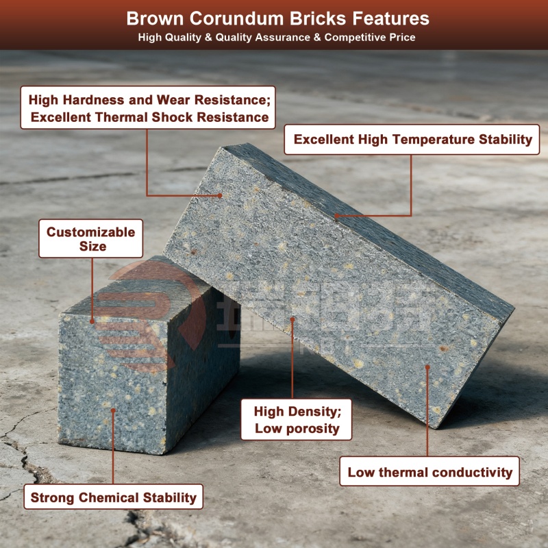 Brown Corundum Bricks