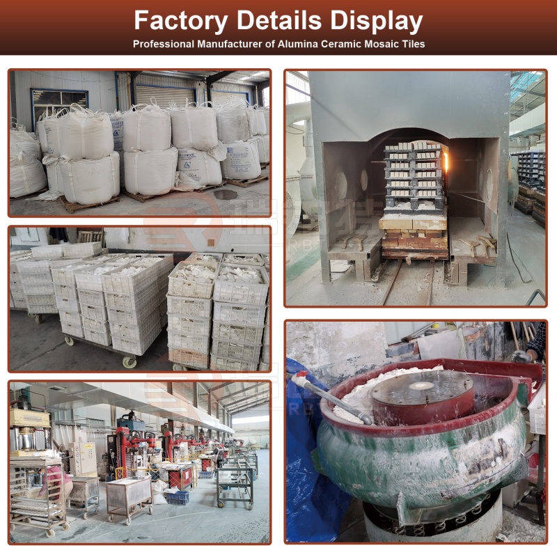 Alumina Ceramic Mosaic Tiles
