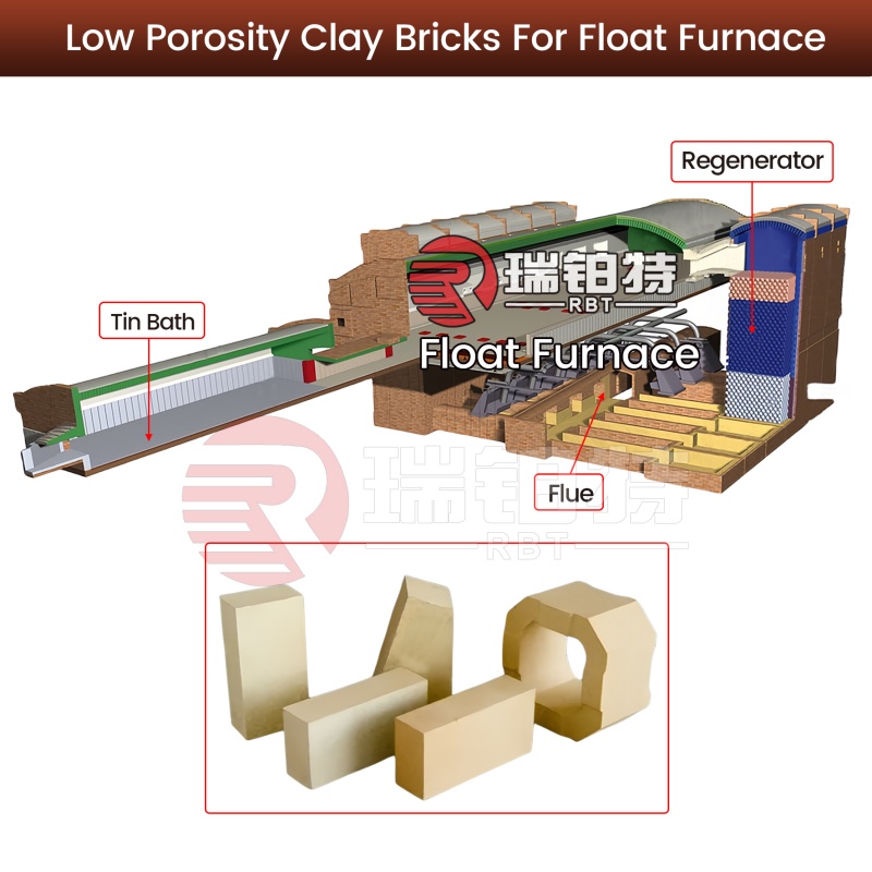 Tijolos de barro refratário