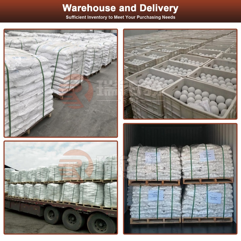 የአሉሚና መፍጨት ኳሶች