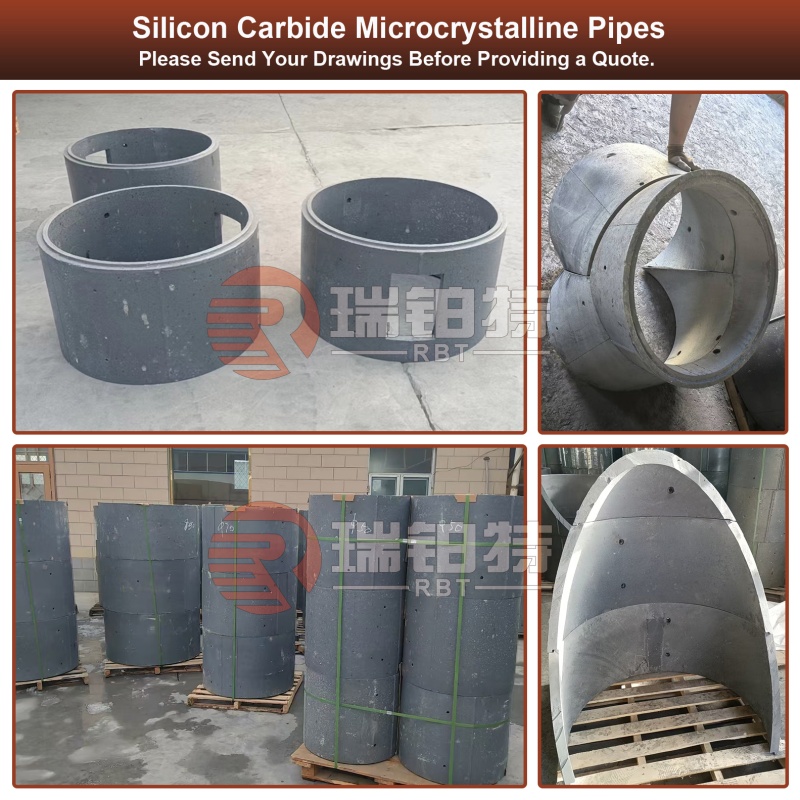 Silicon Carbide Microcrystalline Pipes