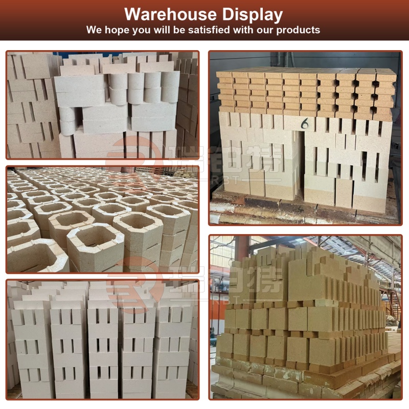 Tijolos refratários de argila