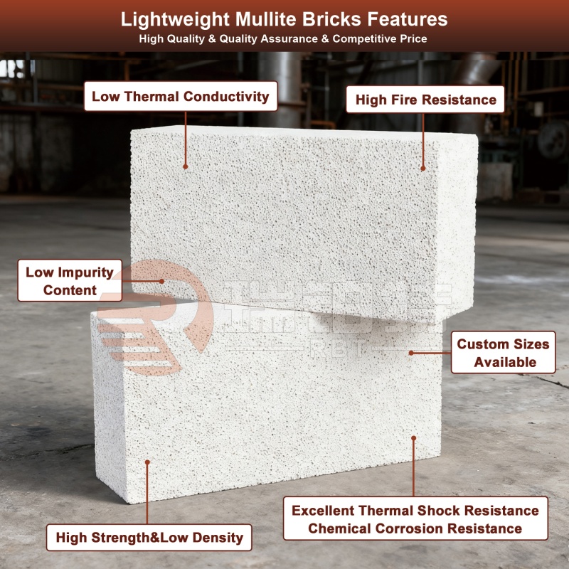 Light Weight Mullite Bricks
