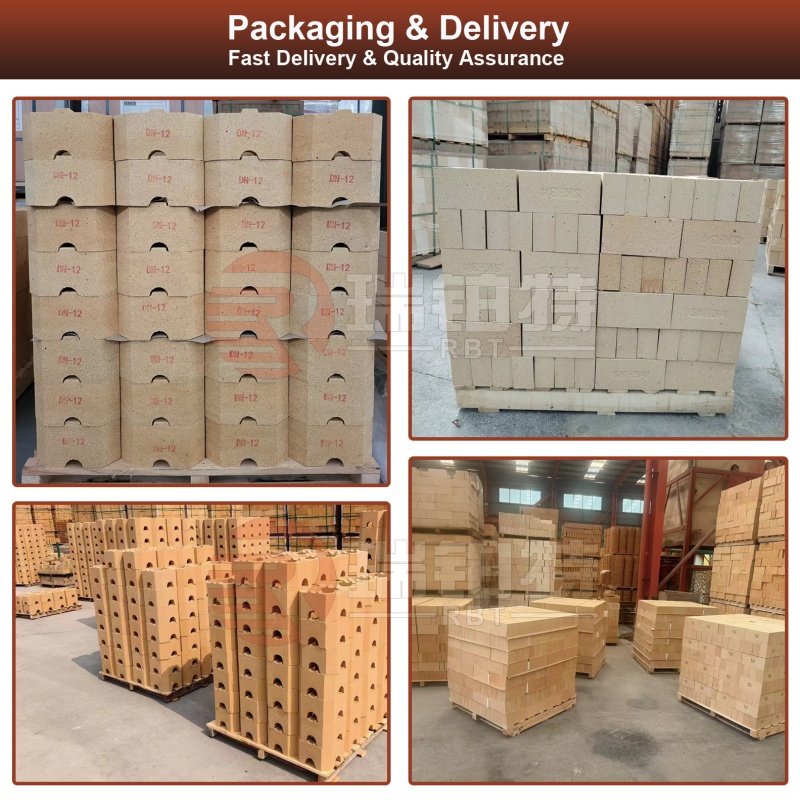 Tijolos refratários de argila