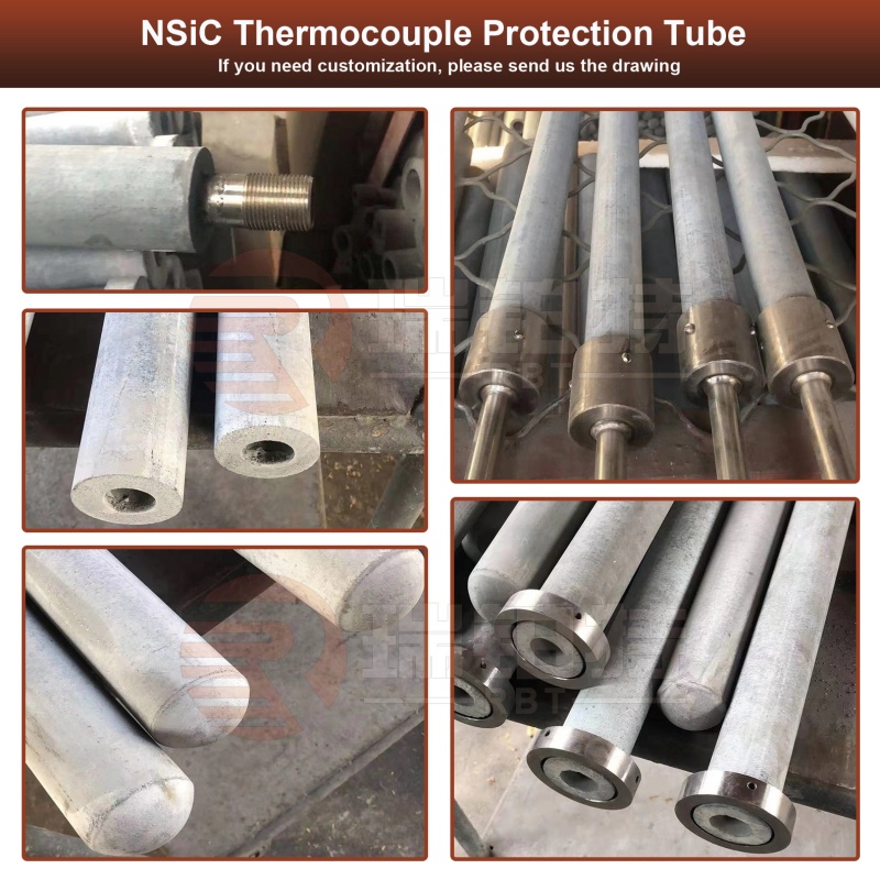 Silicon Carbide Protection Tube
