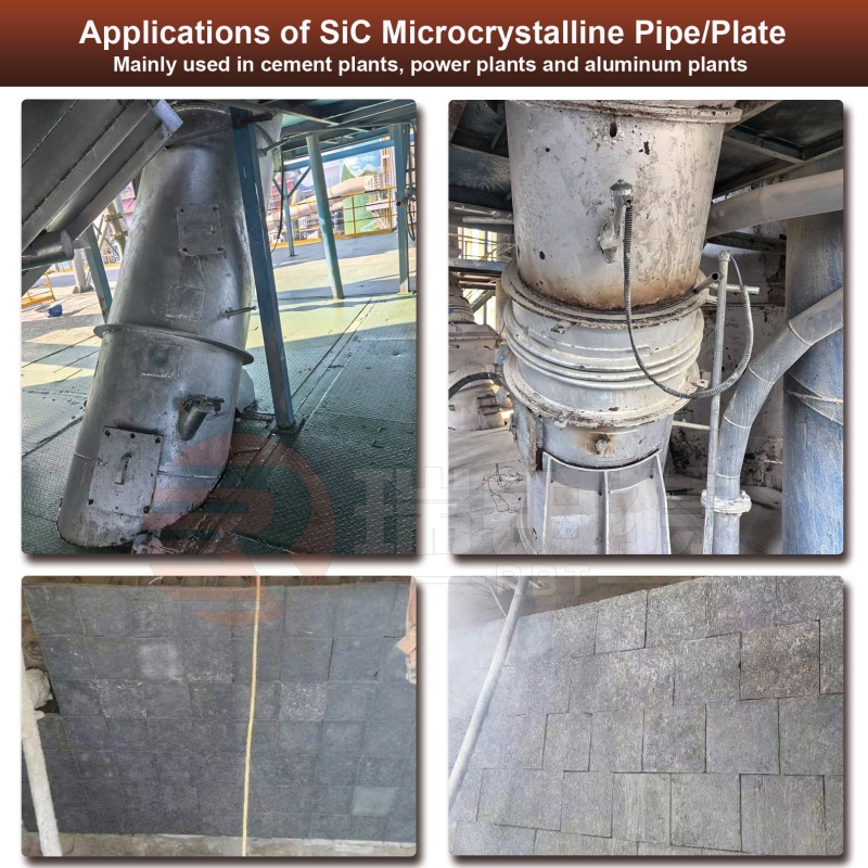 Silicon Carbide Microcrystalline Pipes