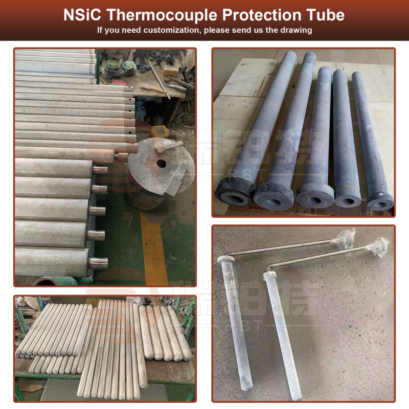 Silicon Carbide Protection Tube