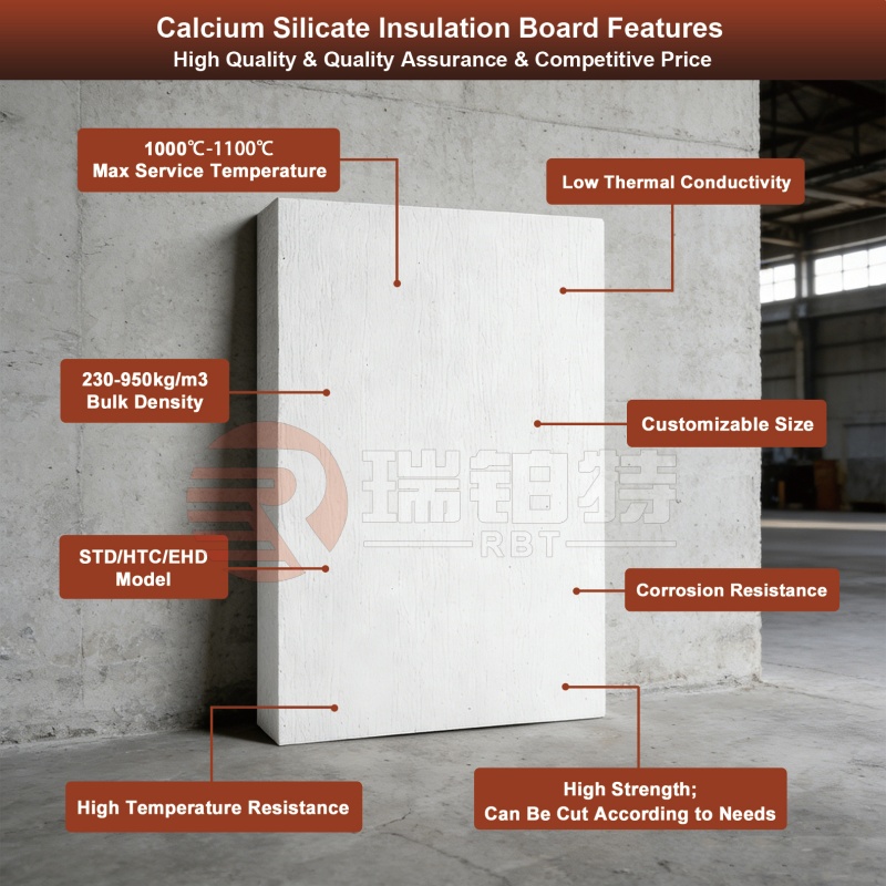 Calcium Silicate Insulation Boards