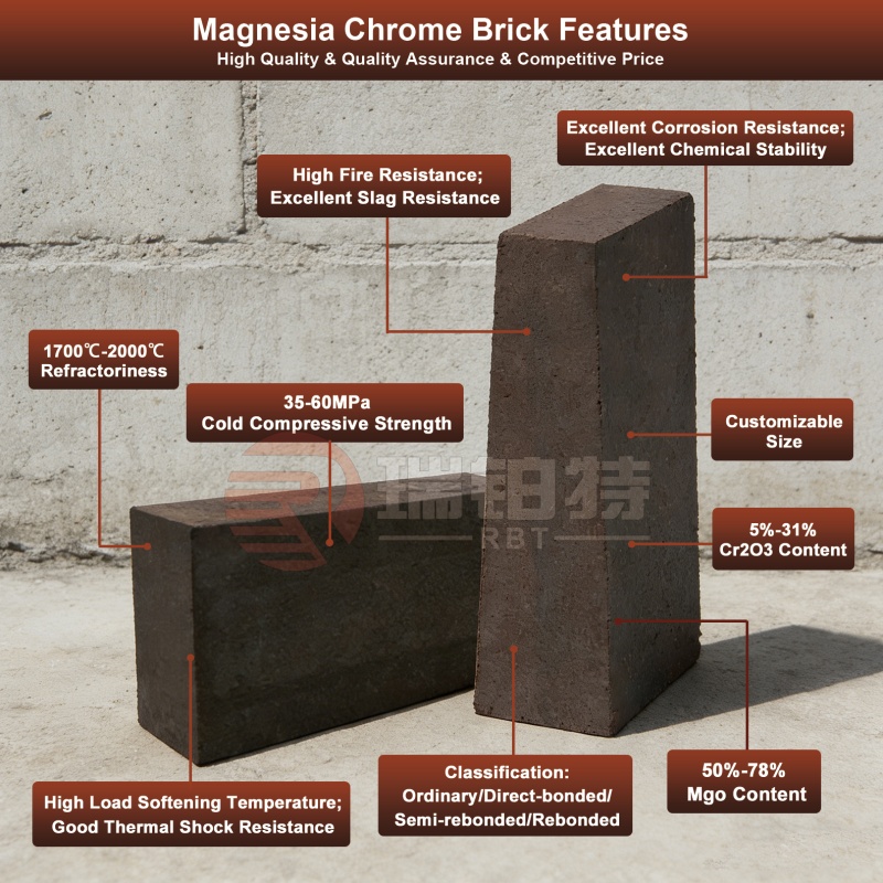 Magnesia Chrome Bricks