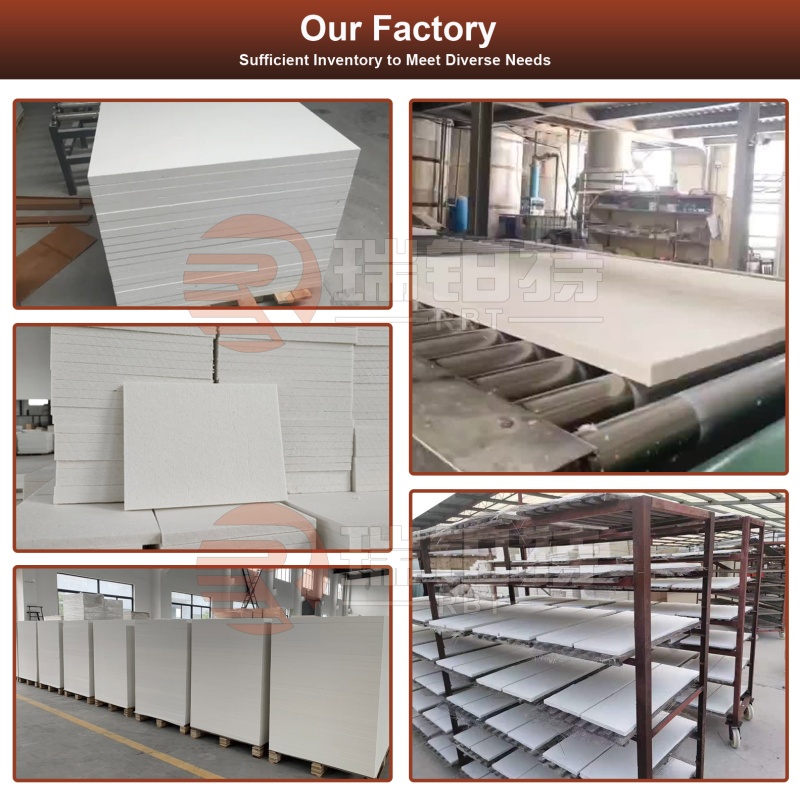 Placas de fibra cerâmica